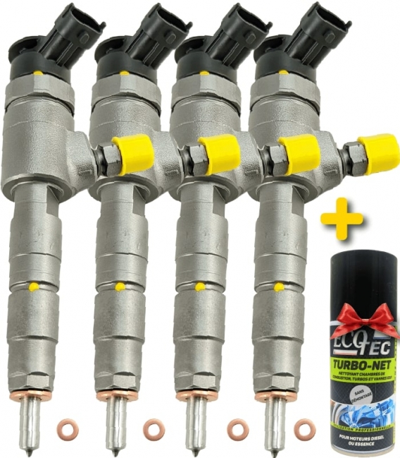 4 x injecteur d'origine Bosch Picasso DS4 DS3 c3 c-elysee 1,6 HDI 92 CV