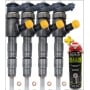 4 x injecteur d'origine Bosch CITROEN DS3 PEUGEOT 206 207 1.4 HDi Injecteur 0445110339