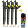 4x Injecteur d'origine Bosch Renault 1.6 Nissan NV300 Qashqai X-Trail 0445110546 166007885R