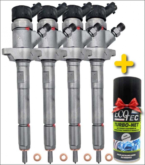 4 x injecteur d'origine Bosch Opel Vivaro 1,6 CDTI Renault Megane 3 Scenic 3 Trafic 3 1,6dCi R9M