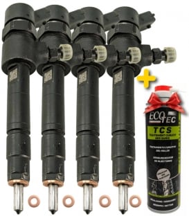 4x Injecteur d'origine Bosch Alfa Romeo 145 146 156 1,9 2.4 JTD 0445110002