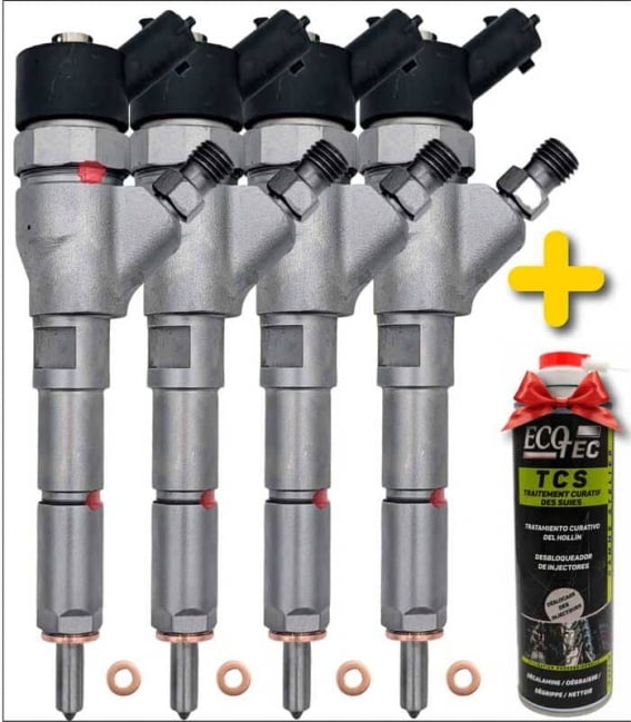 4x Injecteur d'origine Bosch 0445110239 Citroën Fiat Ford Peugeot RM3M5Q 9F593 HDI