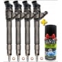 4x Injecteur d'origine Bosch RENAULT TRAFIC III 3 1.6 DCI 166000804R 0445110569