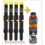 4x Injecteur d'origine Bosch JAGUAR X TYPE FORD MONDEO  2.0 INJECTEUR DIESEL EJDR00504Z