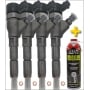 4x Injecteur d'origine Bosch 0445110076 9641742880 Citroen Peugeot 2.0 HDI